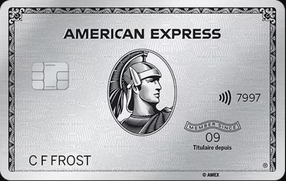 American Express Platinum Card credit card