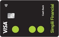 Simplii Financial Cash Back Visa credit card