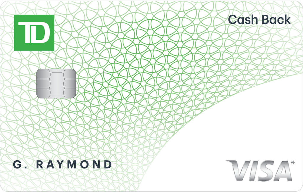 TD Cash Back Visa Card